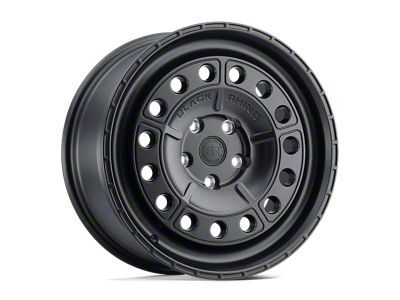 Black Rhino Unit Matte Black 5-Lug Wheel; 17x8; 30mm Offset (87-90 Dakota)