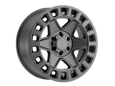 Black Rhino York Matte Gunmetal 5-Lug Wheel; 17x9; 0mm Offset (05-11 Dakota)