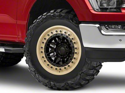 Black Rhino Alpha Matte Black with Sand Lip 6-Lug Wheel; 18x9; 0mm Offset (21-25 F-150)