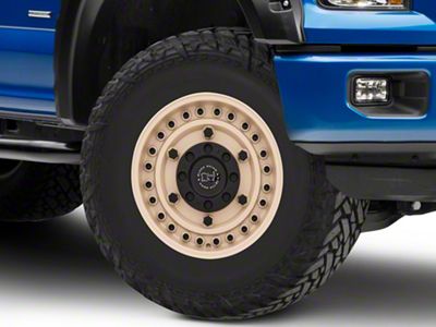 Black Rhino Armory Desert Sand 6-Lug Wheel; 17x9.5; 6mm Offset (15-20 F-150)