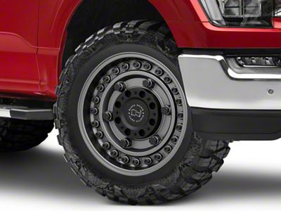 Black Rhino Armory Matte Gunblack 6-Lug Wheel; 20x9.5; 6mm Offset (21-25 F-150)