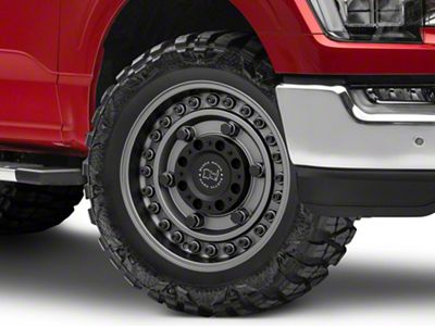 Black Rhino Armory Matte Gunblack 6-Lug Wheel; 20x9.5; 6mm Offset (21-24 F-150)