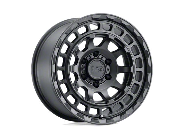 Black Rhino Chamber Matte Black 6-Lug Wheel; 18x9.5; 12mm Offset (21-24 F-150)