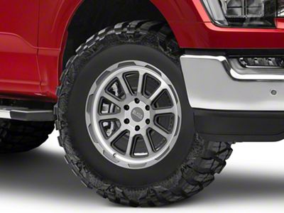 Black Rhino Chase Brushed Gunmetal 6-Lug Wheel; 17x9; 12mm Offset (21-25 F-150)