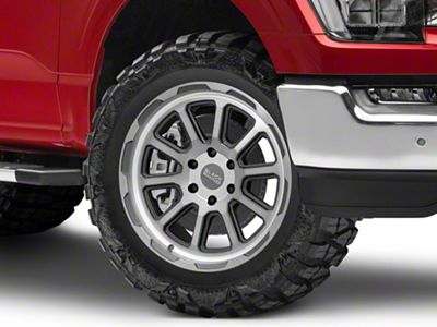 Black Rhino Chase Brushed Gunmetal 6-Lug Wheel; 20x9; 12mm Offset (21-25 F-150)