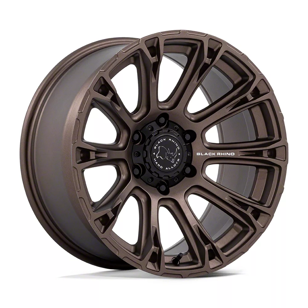 Black Rhino F-150 Diamondback Burnt Bronze 6-Lug Wheel; 20x9; 12mm