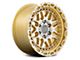 Black Rhino Holcomb Gloss Gold 6-Lug Wheel; 17x9.5; 12mm Offset (21-24 F-150)