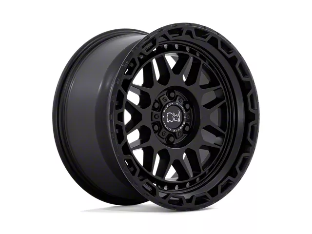 Black Rhino Holcomb Matte Black 6-Lug Wheel; 18x9.5; 12mm Offset (21-24 F-150)