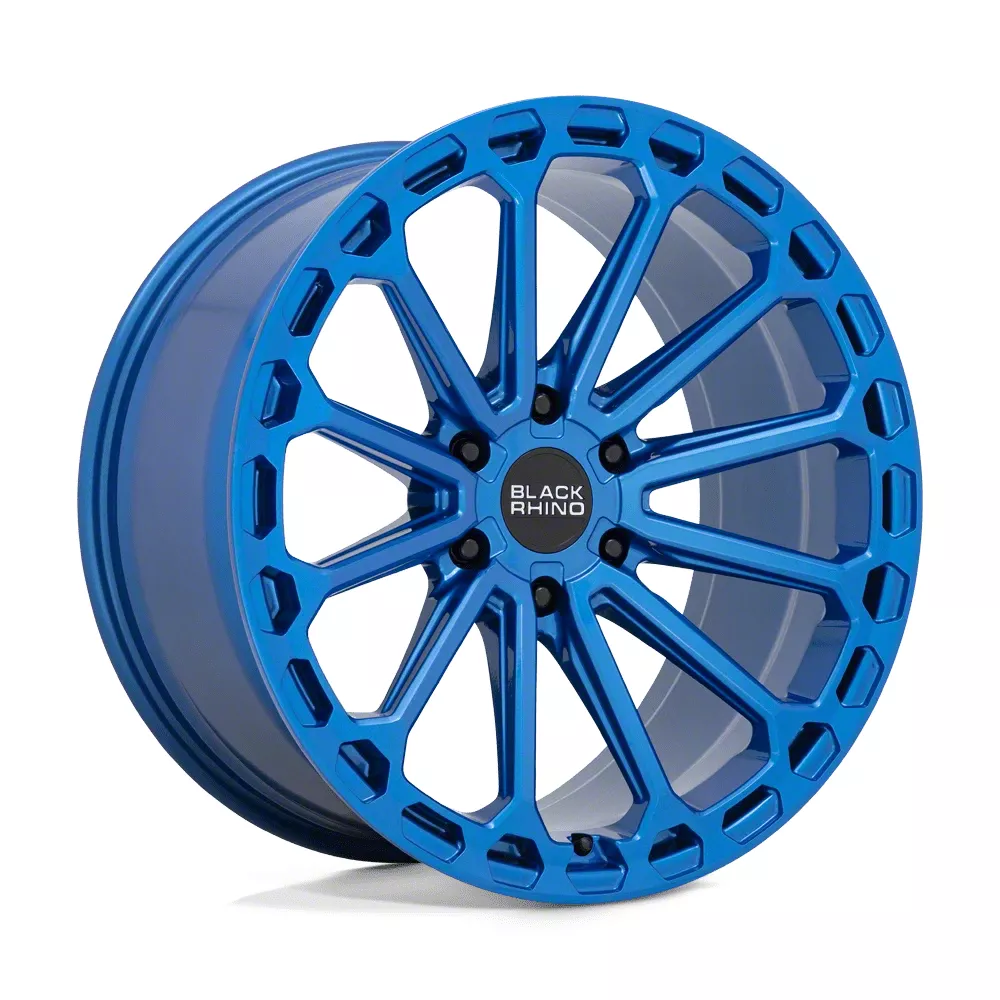 Black Rhino Kaizen Dearborn Blue 6-Lug Wheel; 20×9.5; 12mm Offset (21-24 F-150)