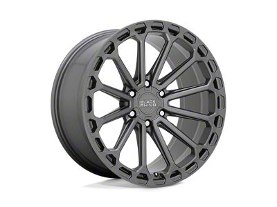 Black Rhino Kaizen Matte Gunmetal 6-Lug Wheel; 17x9.5; 12mm Offset (21-24 F-150)