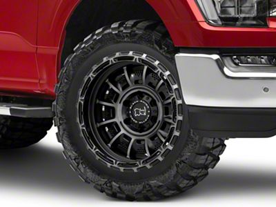 Black Rhino Legion Matte Black with Gray Tint 6-Lug Wheel; 20x10; -18mm Offset (21-25 F-150)