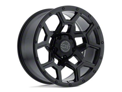 Black Rhino Overland Matte Black 6-Lug Wheel; 18x9.5; 6mm Offset (21-25 F-150)