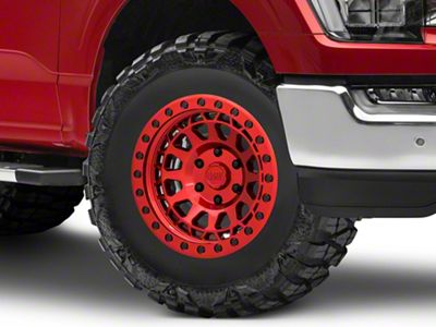 Black Rhino Primm Candy Red with Black Bolts 6-Lug Wheel; 17x9; 0mm Offset (21-25 F-150)
