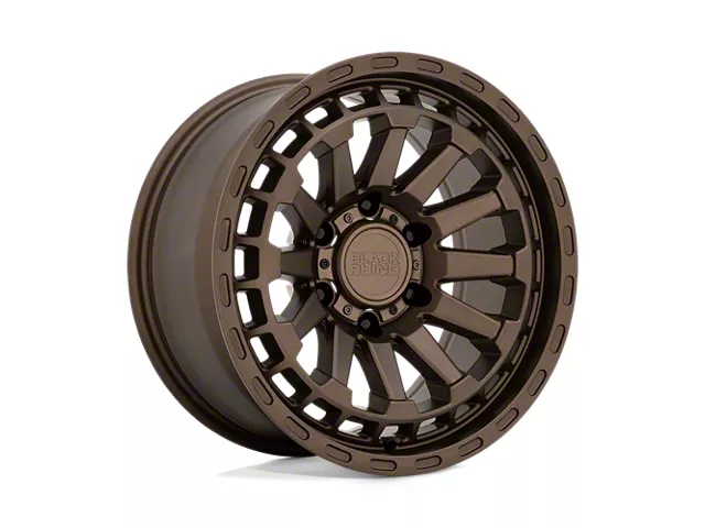 Black Rhino Raid Matte Bronze 6-Lug Wheel; 20x9.5; -18mm Offset (21-24 F-150)