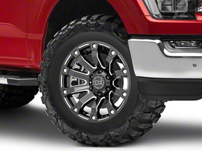 Black Rhino Selkirk Gloss Black Milled 6-Lug Wheel; 18x9; 12mm Offset (21-25 F-150)