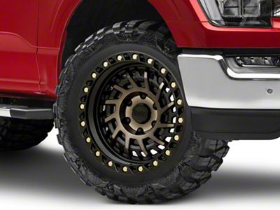 Black Rhino Shredder Matte Black with Machined Dark Tint 6-Lug Wheel; 20x9.5; 12mm Offset (21-25 F-150)