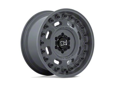 Black Rhino Axle Battleship Gray 8-Lug Wheel; 20x9.5; 6mm Offset (23-24 F-250 Super Duty)