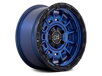 Black Rhino Legion Cobalt Blue with Black Lip 8-Lug Wheel; 20x10; -18mm Offset (23-24 F-250 Super Duty)