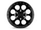 Black Rhino Riot Matte Black 8-Lug Wheel; 17x8.5; -38mm Offset (23-24 F-250 Super Duty)