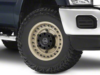 Black Rhino Armory Desert Sand 8-Lug Wheel; 17x9.5; 6mm Offset (11-16 F-350 Super Duty SRW)