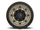 Black Rhino Garrison Beadlock Desert with Matte Black 6-Lug Wheel; 17x8.5; 0mm Offset (14-18 Sierra 1500)