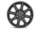 Black Rhino Glamis Matte Black 6-Lug Wheel; 20x9; -12mm Offset (15-20 F-150)