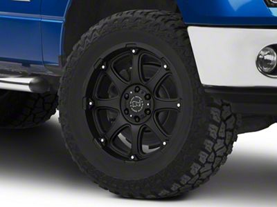 Black Rhino Glamis Matte Black 6-Lug Wheel; 20x9; 12mm Offset (09-14 F-150)
