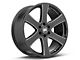 Black Rhino Haka Gloss Black Milled 6-Lug Wheel; 22x9.5; 25mm Offset (14-18 Silverado 1500)