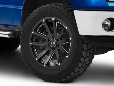 Black Rhino Highland Matte Black 6-Lug Wheel; 20x9.5; 12mm Offset (09-14 F-150)