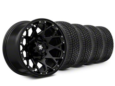 20x9 Mammoth Vex & 33in Milestar All-Terrain Patagonia AT/R Tire Package (19-25 Silverado 1500)