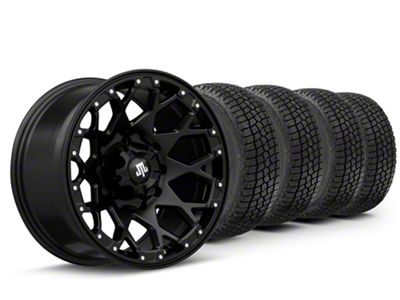 17x9 Mammoth Vex & 33in Milestar All-Terrain Patagonia AT/R Tire Package (14-18 Silverado 1500)