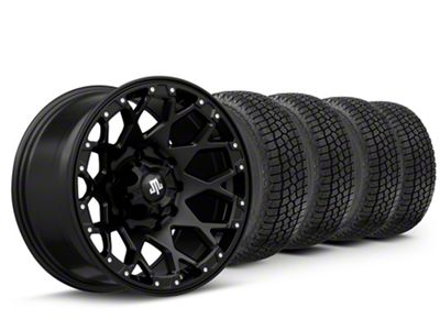 17x9 Mammoth Vex & 33in Milestar All-Terrain Patagonia AT/R Tire Package (19-25 Silverado 1500)