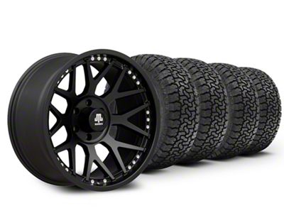 20x10 Mammoth Wide 8 & 33in AMP All-Terrain Terrain Pro A/T Tire Package (15-20 F-150)