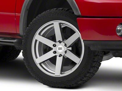 Black Rhino Karoo Gloss Gunmetal 6-Lug Wheel; 24x10; 30mm Offset (04-08 F-150)