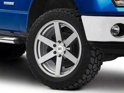 Black Rhino Karoo Gloss Gunmetal 6-Lug Wheel; 24x10; 30mm Offset (09-14 F-150)