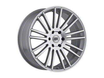 Black Rhino Kruger Silver 5-Lug Wheel; 24x10; 25mm Offset (09-18 RAM 1500)