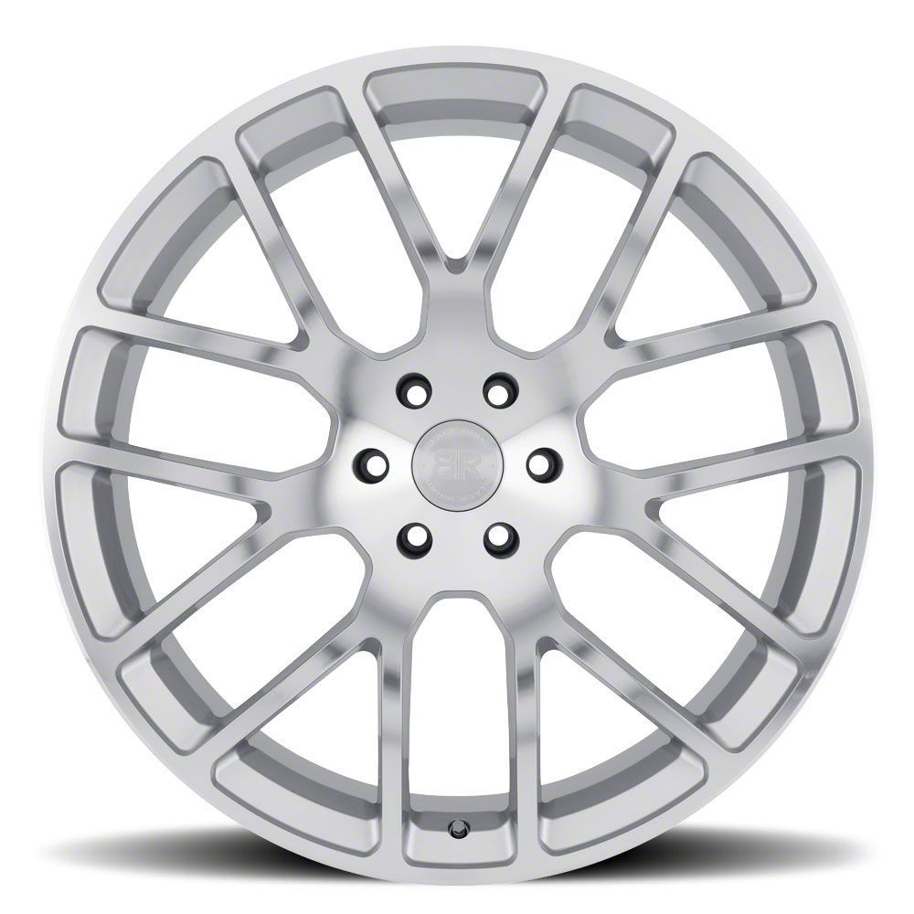 Black Rhino RAM Kunene Silver 5-Lug Wheel - 22x9.5; 20mm Offset