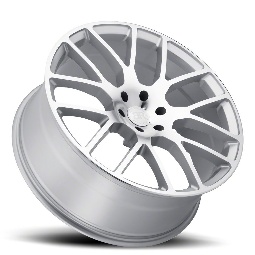 Black Rhino RAM Kunene Silver 5-Lug Wheel - 22x9.5; 20mm Offset