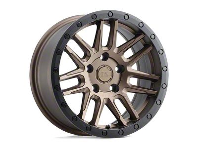 Black Rhino Arches Bronze with Black Ring 5-Lug Wheel; 18x8; 30mm Offset (22-26 Maverick)