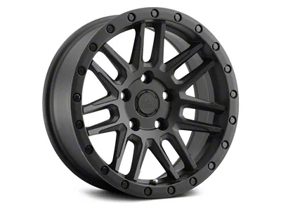 Black Rhino Arches Matte Black 5-Lug Wheel; 17x8; 30mm Offset (22-26 Maverick)