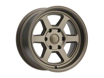 Black Rhino Rumble Bronze 5-Lug Wheel; 17x8; 40mm Offset (22-26 Maverick)