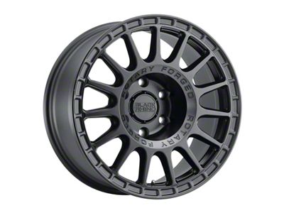 Black Rhino Sandstorm Semi Gloss Black with Machined Dark Tint Ring 5-Lug Wheel; 18x8; 35mm Offset (22-26 Maverick)