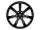 Black Rhino Mozambique Gloss Black Milled 6-Lug Wheel; 24x10; 25mm Offset (14-18 Sierra 1500)