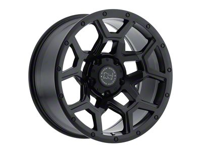 Black Rhino Overland Matte Black 6-Lug Wheel; 18x9.5 +06mm Offset (04-08 F-150)
