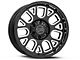 Black Rhino Pismo Gloss Black Milled 6-Lug Wheel; 17x9.5; -18mm Offset (99-06 Silverado 1500)