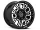 Black Rhino Pismo Gloss Black Milled 6-Lug Wheel; 17x9.5; -18mm Offset (14-18 Silverado 1500)
