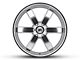 Black Rhino Pondora Silver 6-Lug Wheel; 22x9.5; 30mm Offset (04-08 F-150)