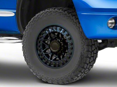 Black Rhino Alpha Midnight Blue 8-Lug Wheel; 18x9; 0mm Offset (06-08 RAM 1500 Mega Cab)