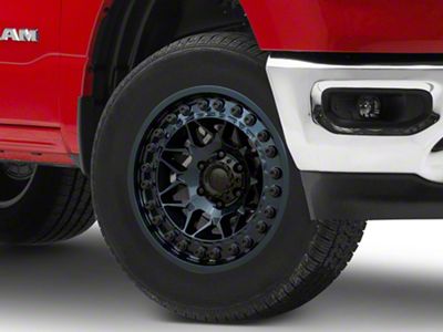 Black Rhino Alpha Midnight Blue 6-Lug Wheel; 18x9; 20mm Offset (19-25 RAM 1500)