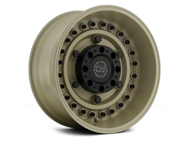 Black Rhino Armory Desert Sand 5-Lug Wheel; 18x9.5; 6mm Offset (02-08 RAM 1500, Excluding Mega Cab)